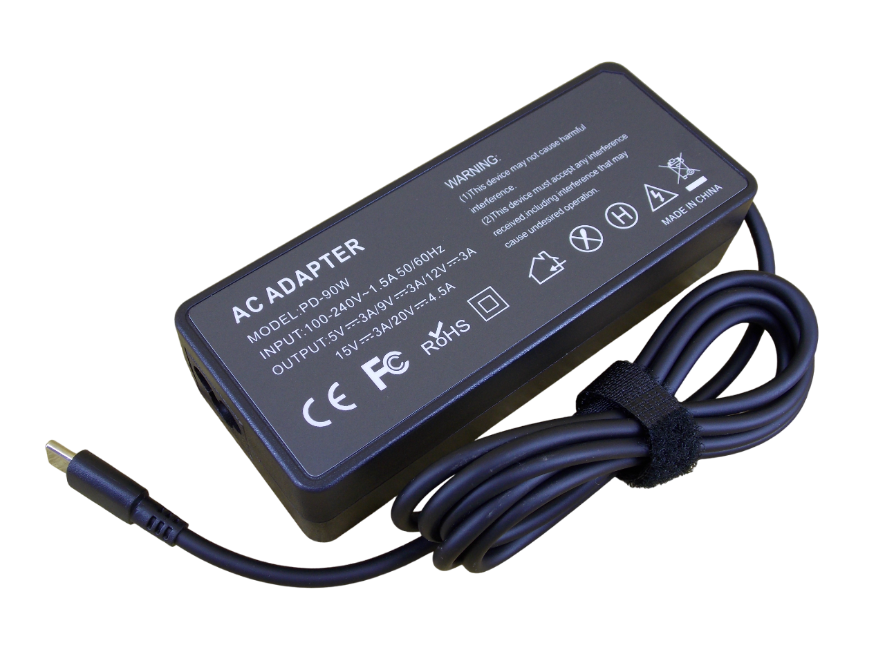 Блок питания для HP 20В - 4.5А - 90Вт разъем Type-C