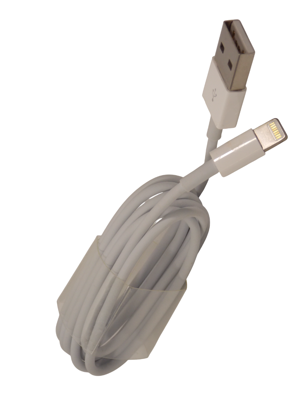 Шнур  USB - А  штекер на  Lightning 8pin iPhone, iPad, iPod / 1 метр / серый