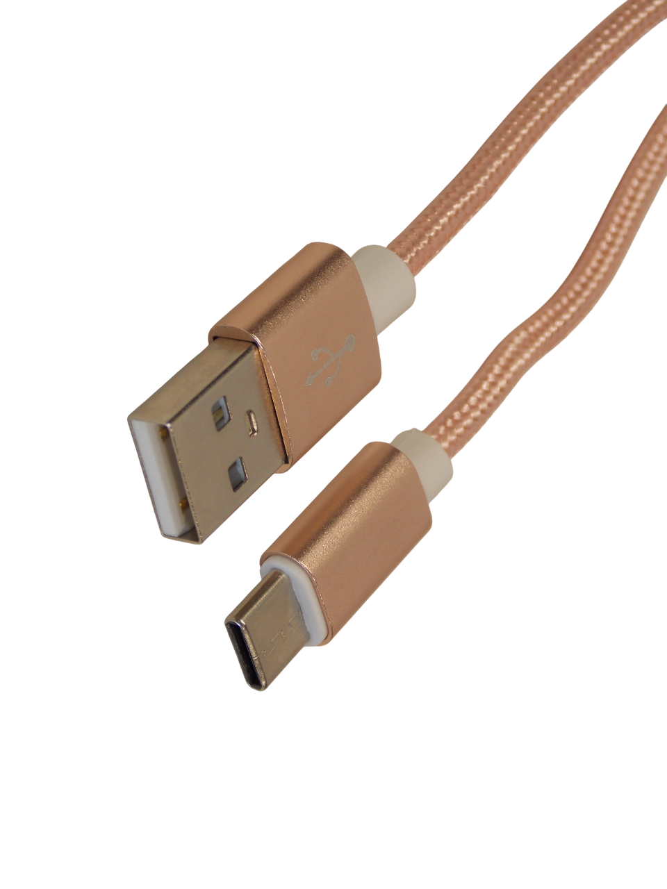 Шнур USB - A штекер на Type - C штекер / 1.0 метр / в нейлоновой оплетке