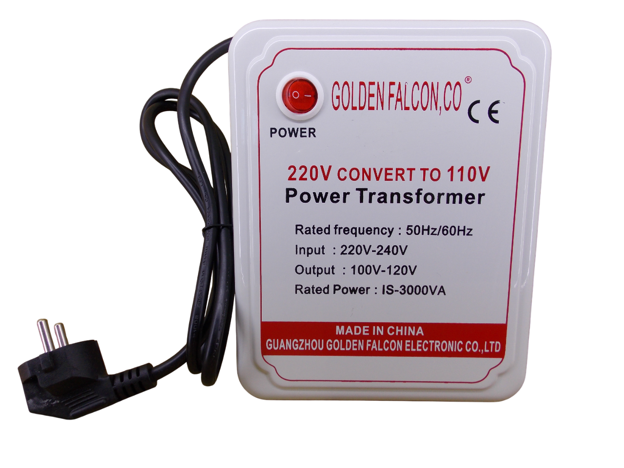 Понижающий трансформатор 220В - 110В - 3000Вт