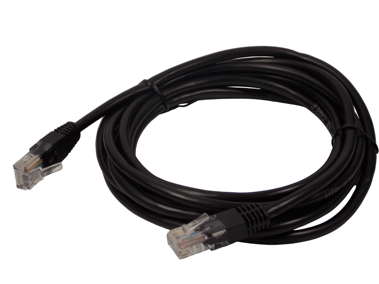 Патч - корд RJ45  на RJ45 / соединительный шнур / UTP / CAT5e / 3 метра / черный