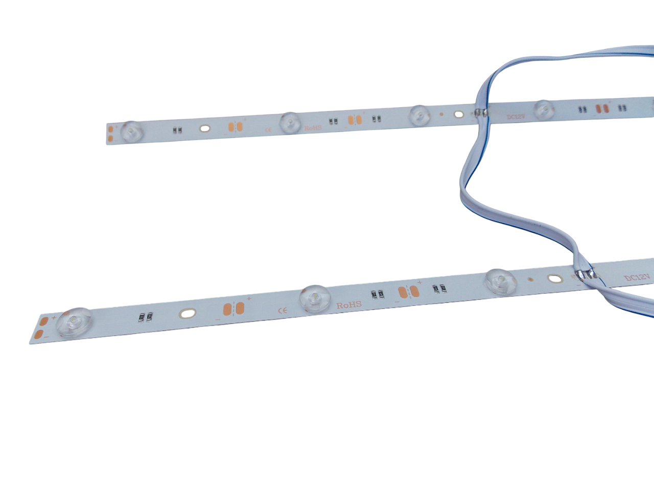 Светодиодная линейка 12В - 12Led/м - 12Вт белая 6000К