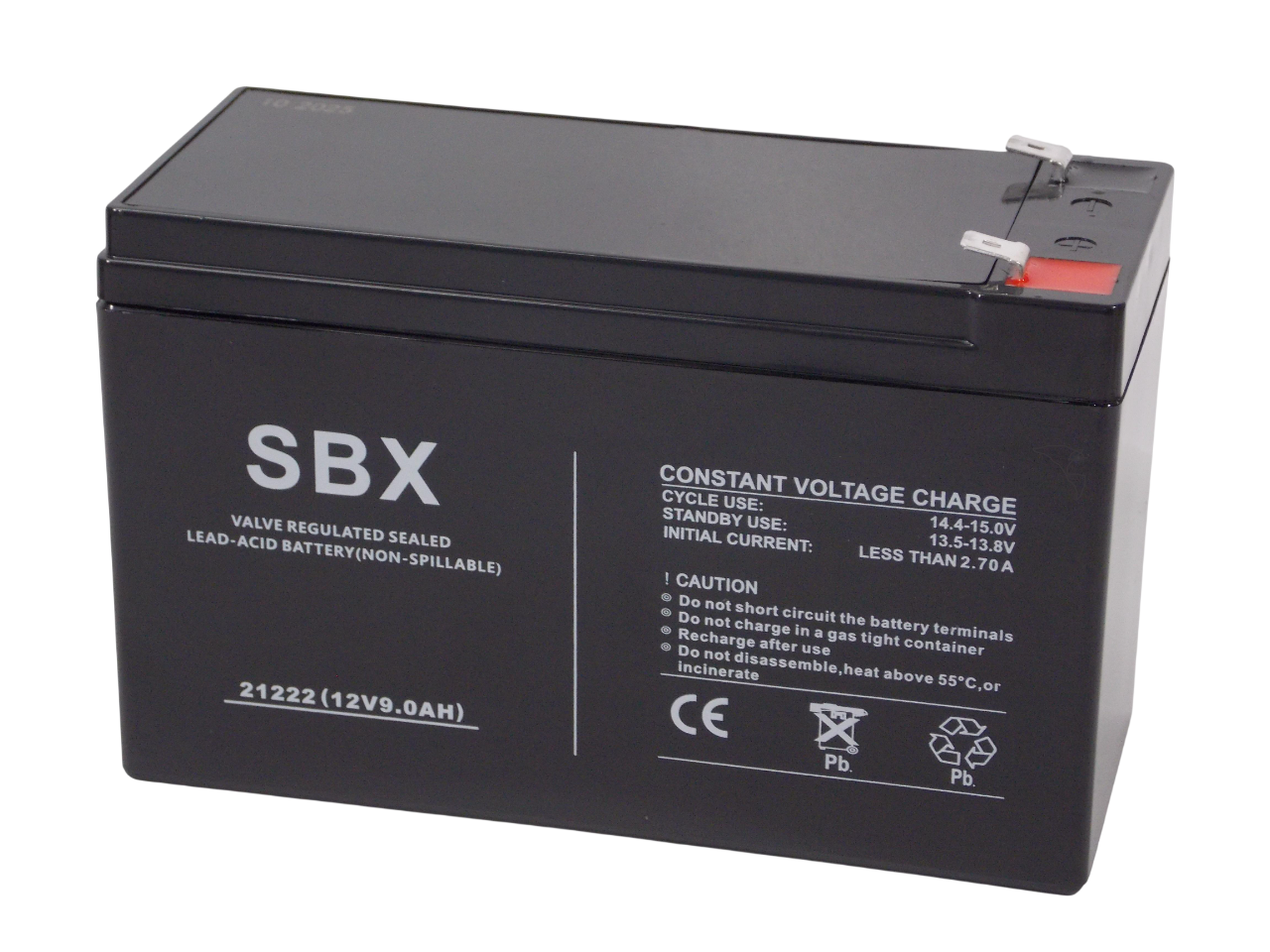 Свинцово - кислотный аккумулятор 12В - 9.0А /ч