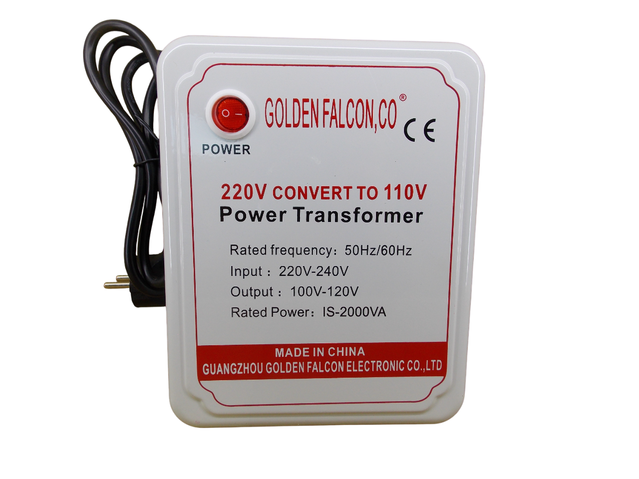 Понижающий трансформатор 220В - 110В - 2000Вт