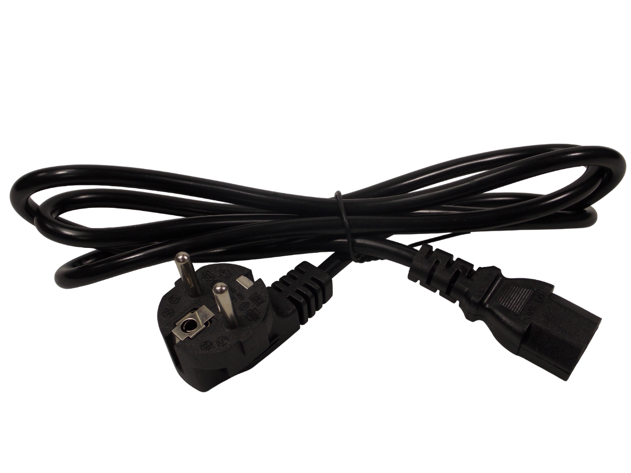 Сетевой компьютерный шнур питания / 1.5 метра / черный