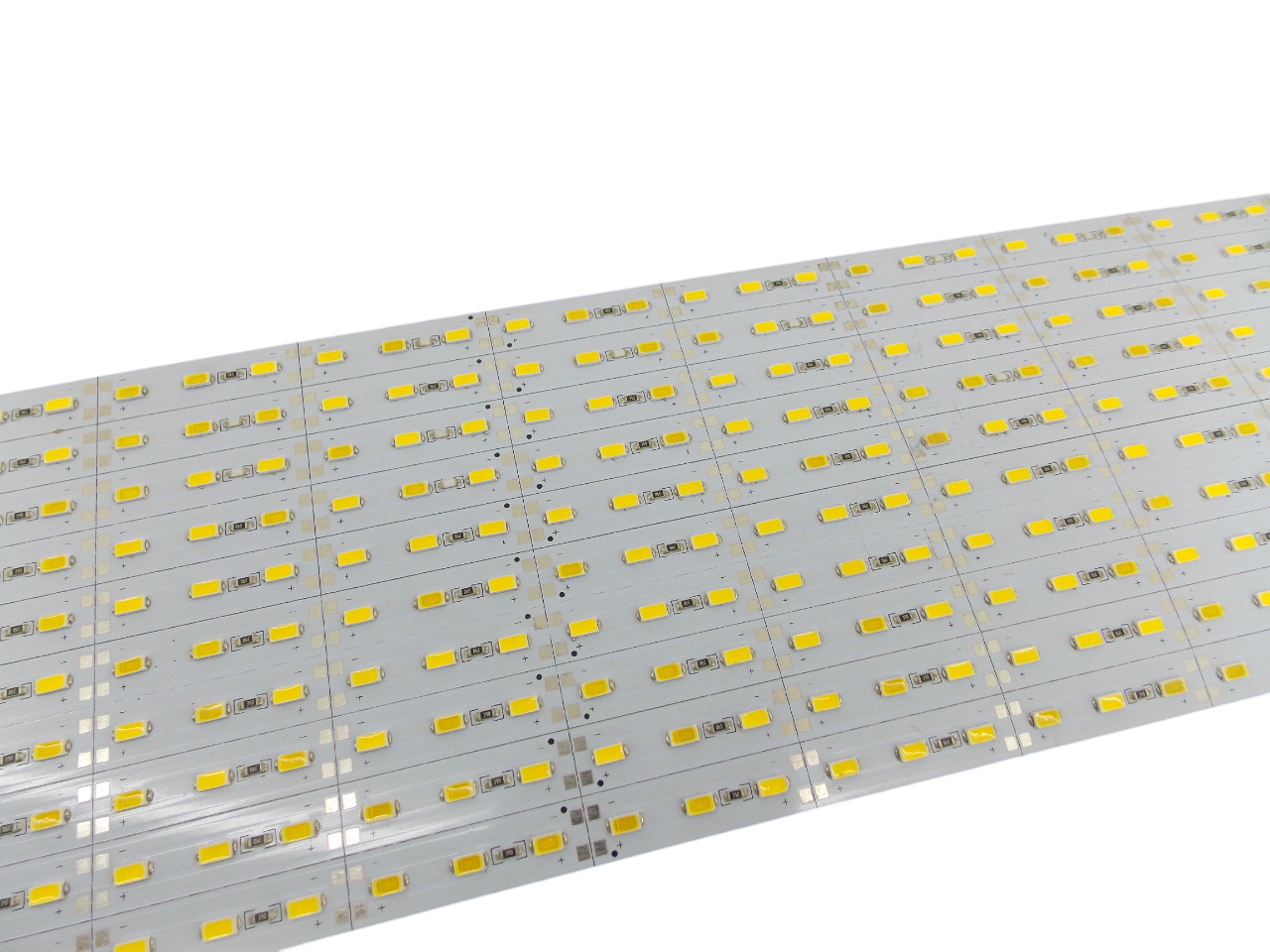 Светодиодная  линейка 12В - 72Led/m - 12Вт белая 3000К