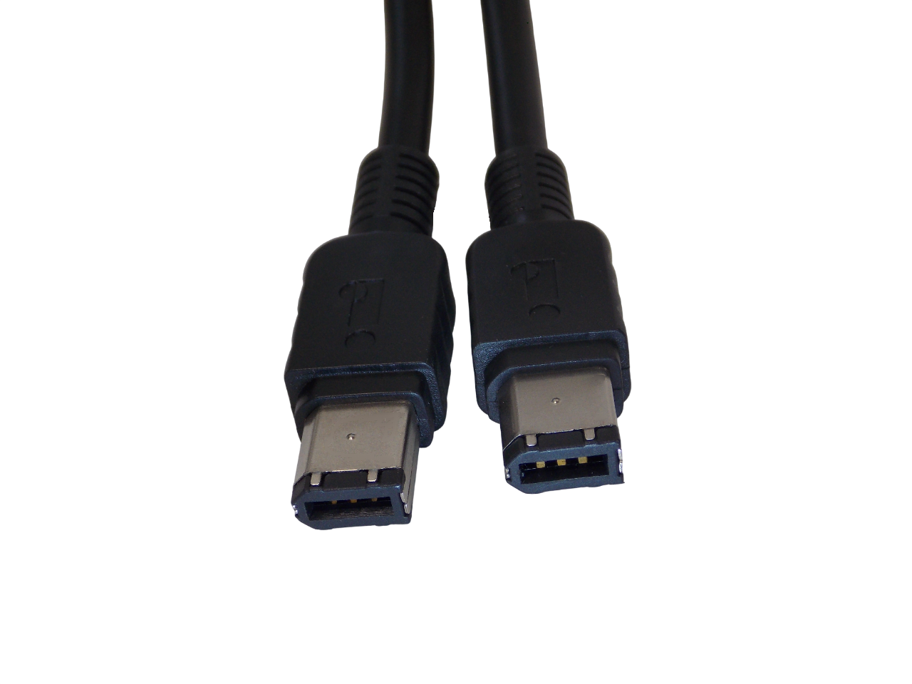 Шнур Fire Wire IEEE1394 6pin на 6pin / 1.8 метра / черный