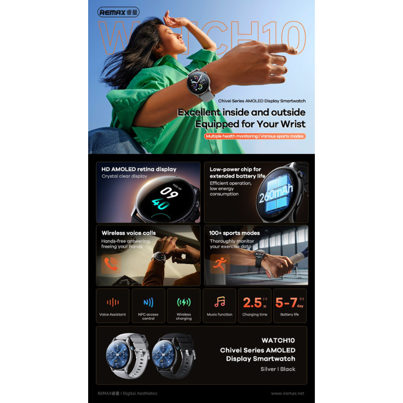 Смарт часы Watch 10 Amoled