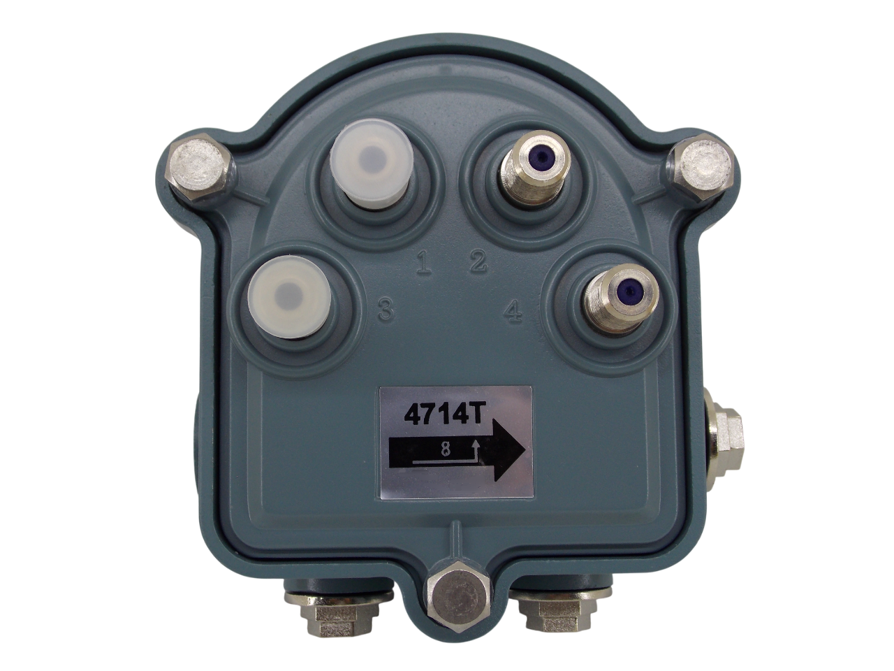 Ответвитель  телевизионного сигнала субмагистральный на 4 отвода