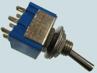 Тумблер Х 2 MTS-202 3A 250V (ON-ON) 6p
