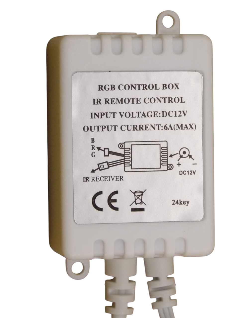 Контроллер для RGB ленты  12В - 6А с пультом  