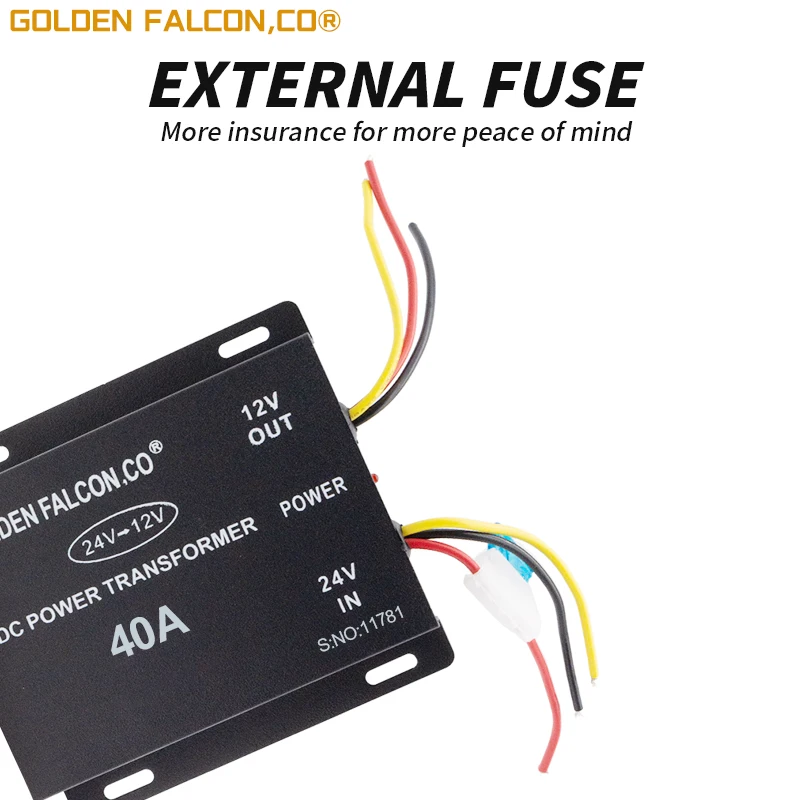 Преобразователь напряжения DC-DC  24В - 12В -  40A