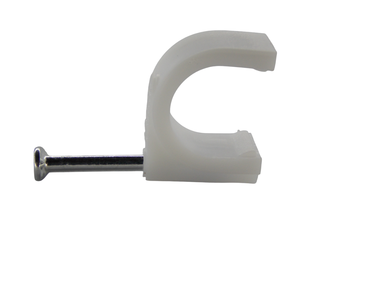 Крепёж для кабеля круглый 12мм / 100 штук