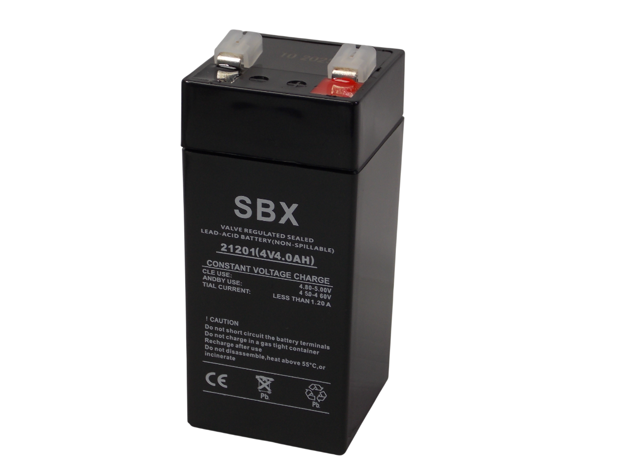 Свинцово - кислотный аккумулятор 4В - 4А/ч