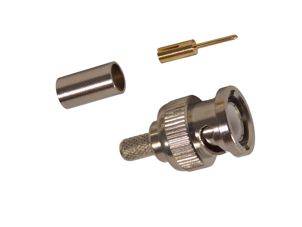 Штекер BNC на кабель RG - 58 / обжимной