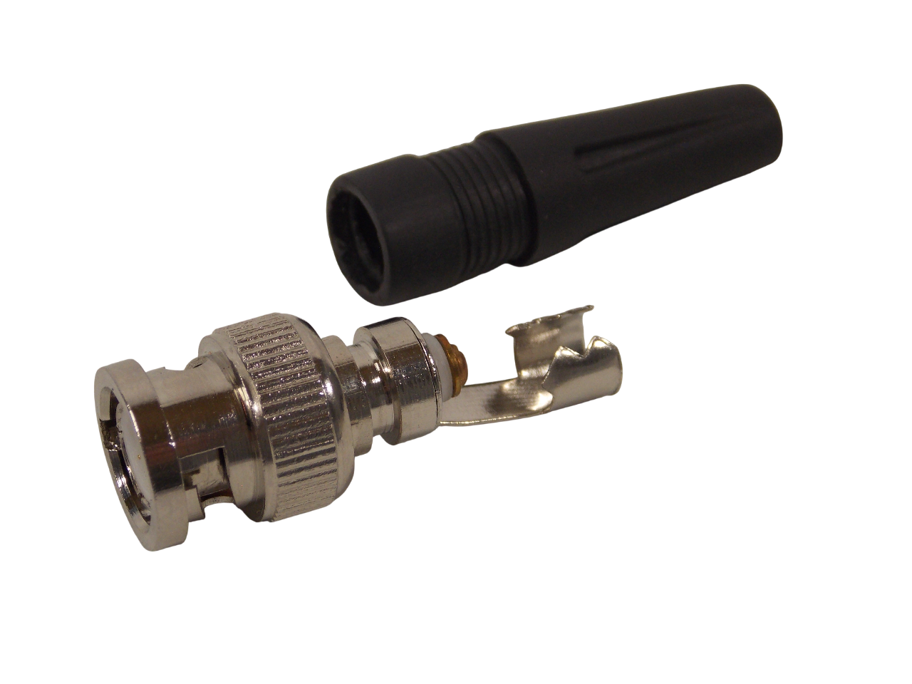 Штекер BNC на кабель под винт с колпачком