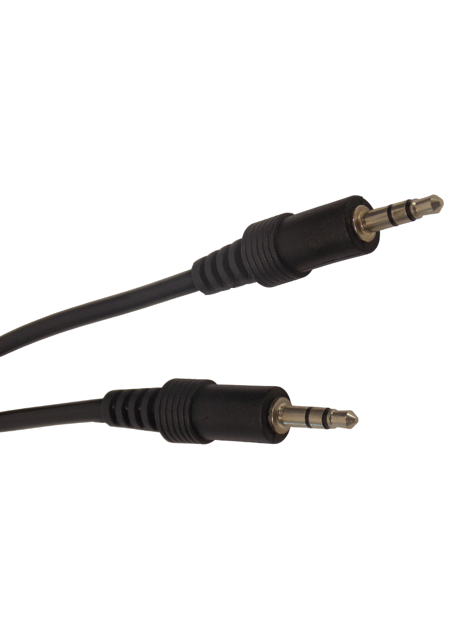 Шнур jack 3.5мм стерео на  jack 3.5мм стерео / 1.40 метра / черный