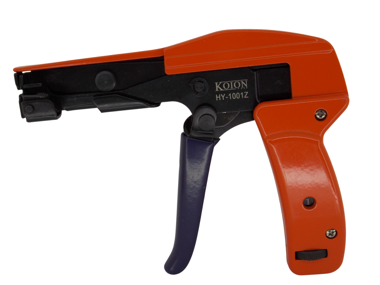 Инструмент для затяжки и обрезки нейлоновых кабельных стяжек KOITON HY-1001Z