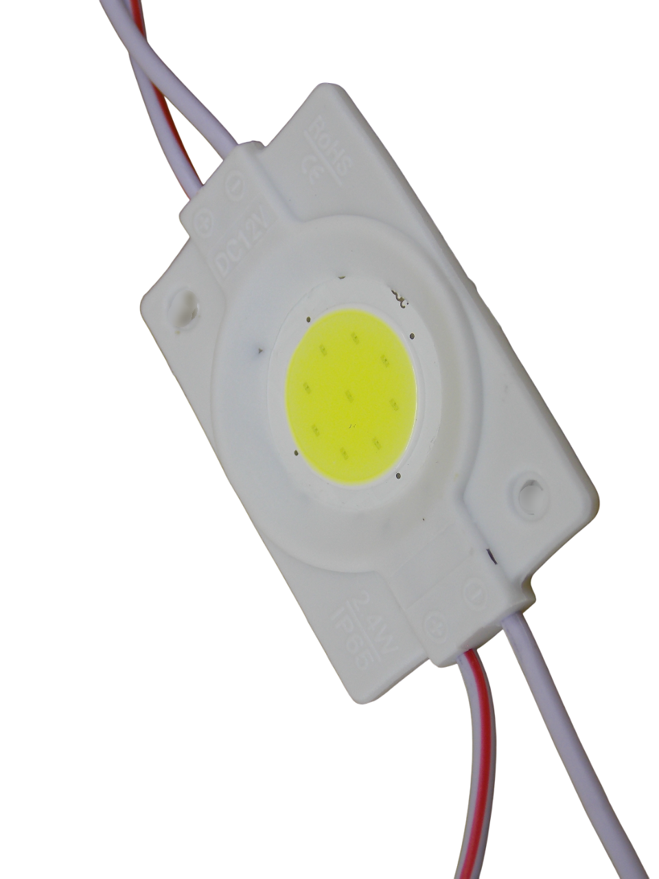 Светодиодный модуль 12В - 2.4Вт - 6000К  9Led