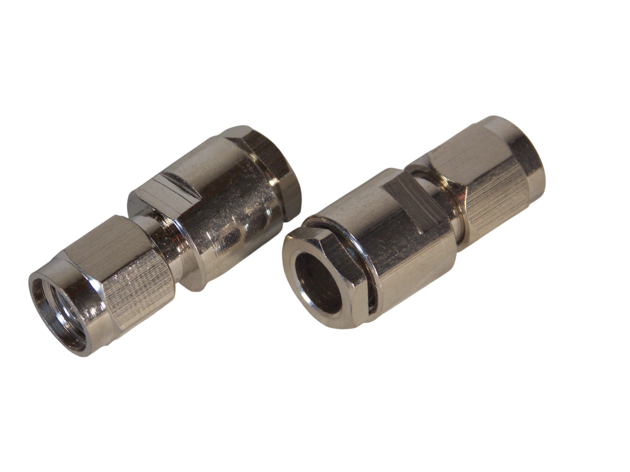 Штекер SMA для кабеля  RG-58 / сборный