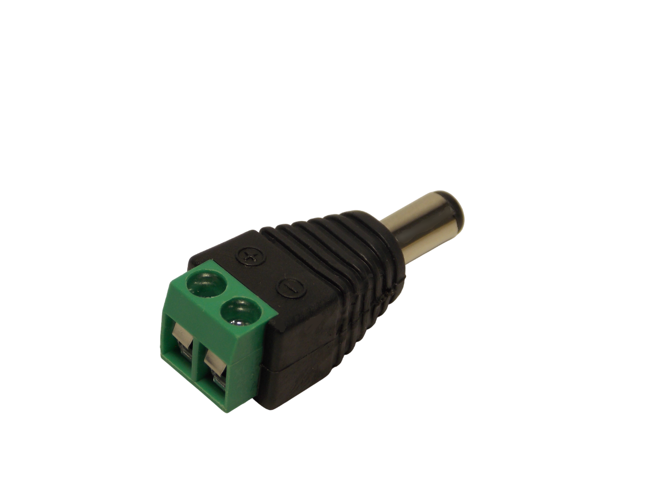 Штекер питания 5.5*2.1мм с двух контактной клеммной колодкой под винт