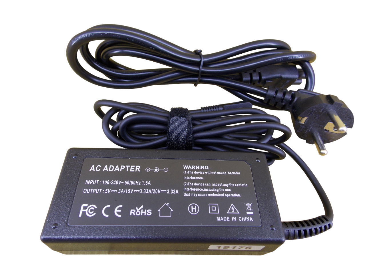 Блок питания для HP 20В - 3.33А - 65Вт разъем Type -C