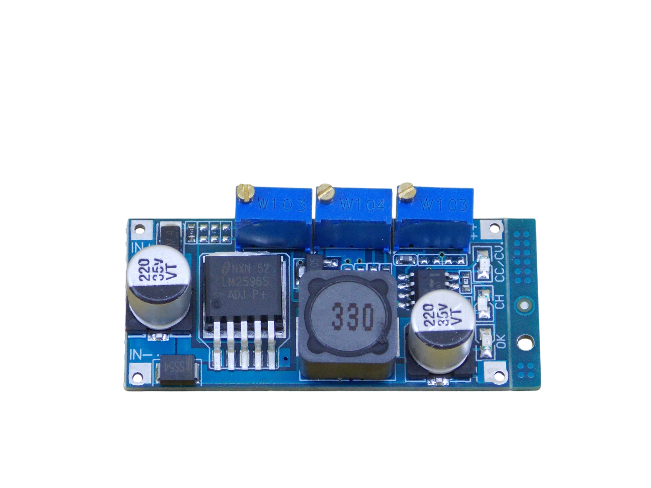 Преобразователь напряжения понижающий  DC-DC 3А