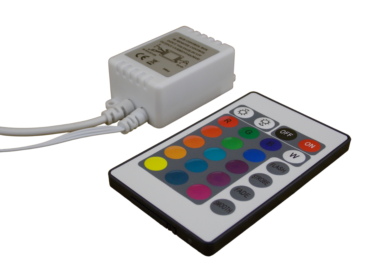 Контроллер для RGB ленты  12В - 6А с пультом  