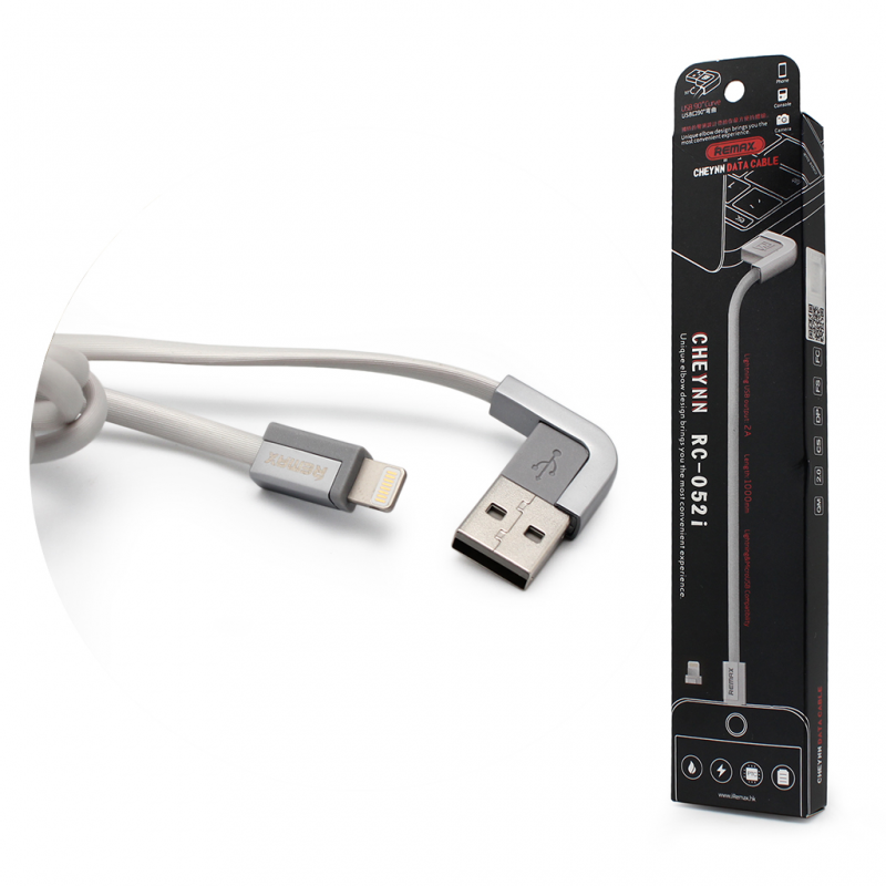 Кабель Remax  RC-052i дата кабель, USB  Lightning 8pin