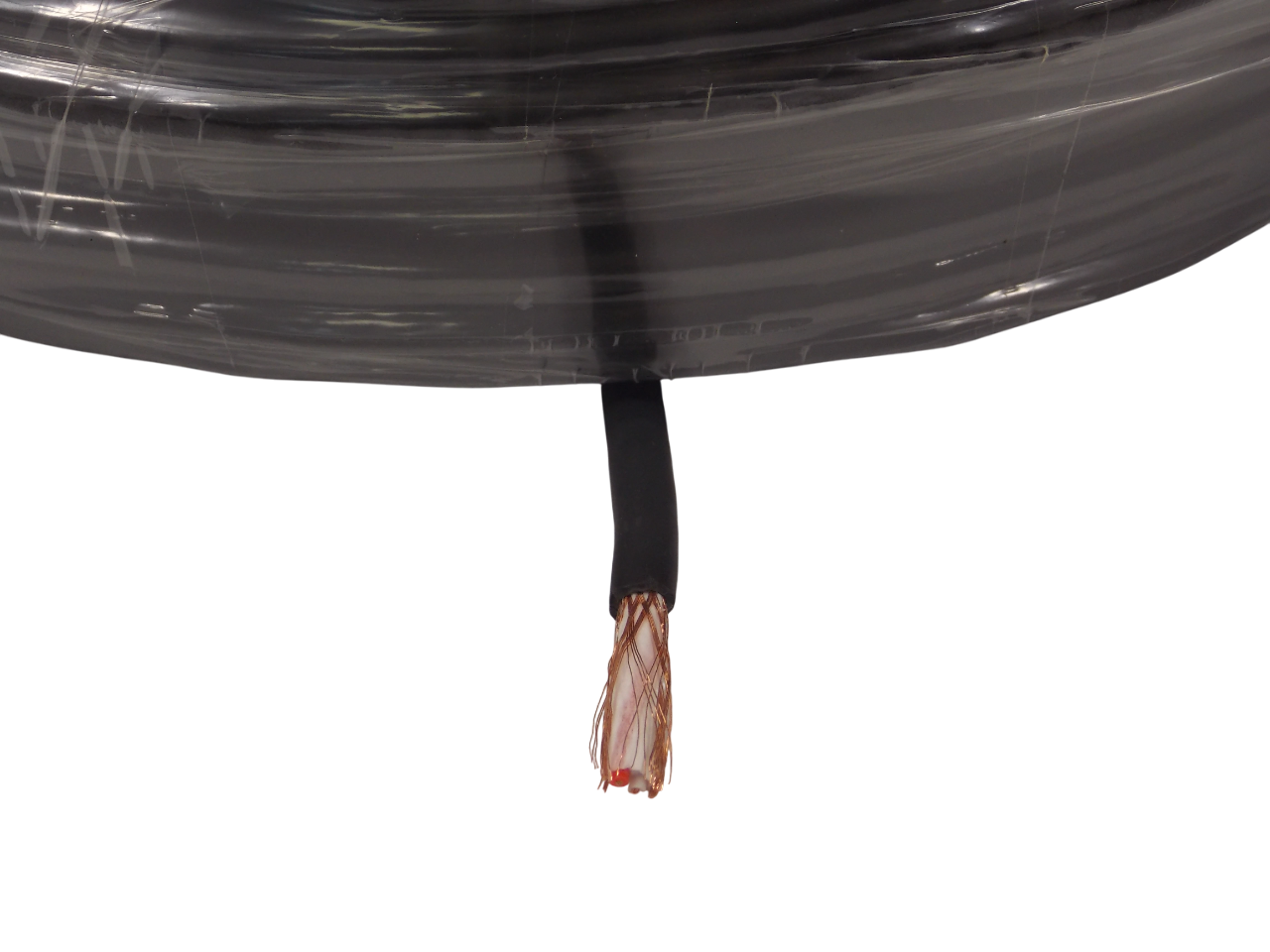 Кабель микрофонный  2 х 20 / 0.12мм / медный / стерео / 100 метров