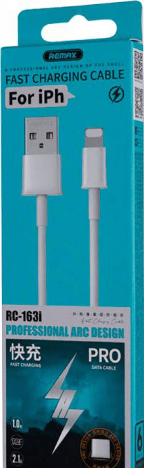 Кабель Remax RC-163i дата кабель, USB-A  Lightning 8pin
