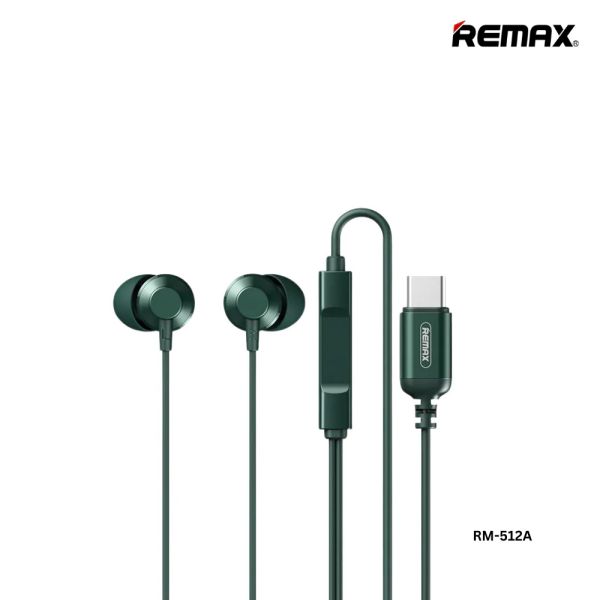 Наушники Remax RM-512a проводные  Type-C