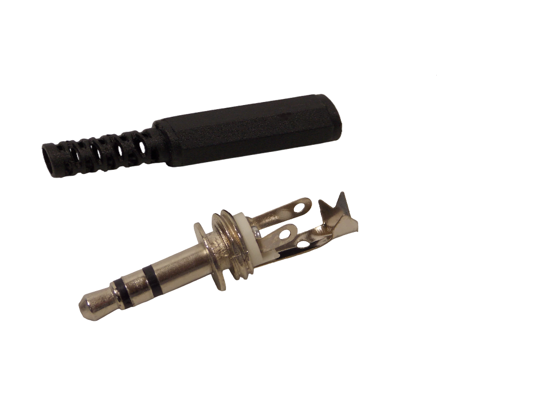 Штекер 3.5мм  моно / пластик