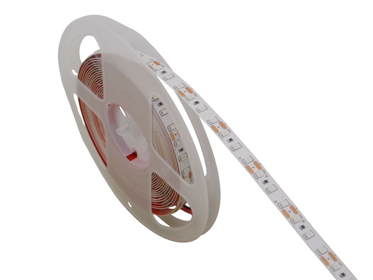 Светодиодная лента 12В - 120Led/м - 12 Вт/м - красная