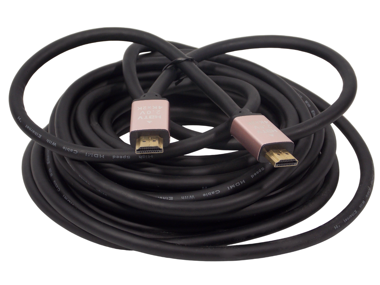 Шнур HDMI 19pin 2.0V на HDMI 19pin / 4K  / 10 метров / черный