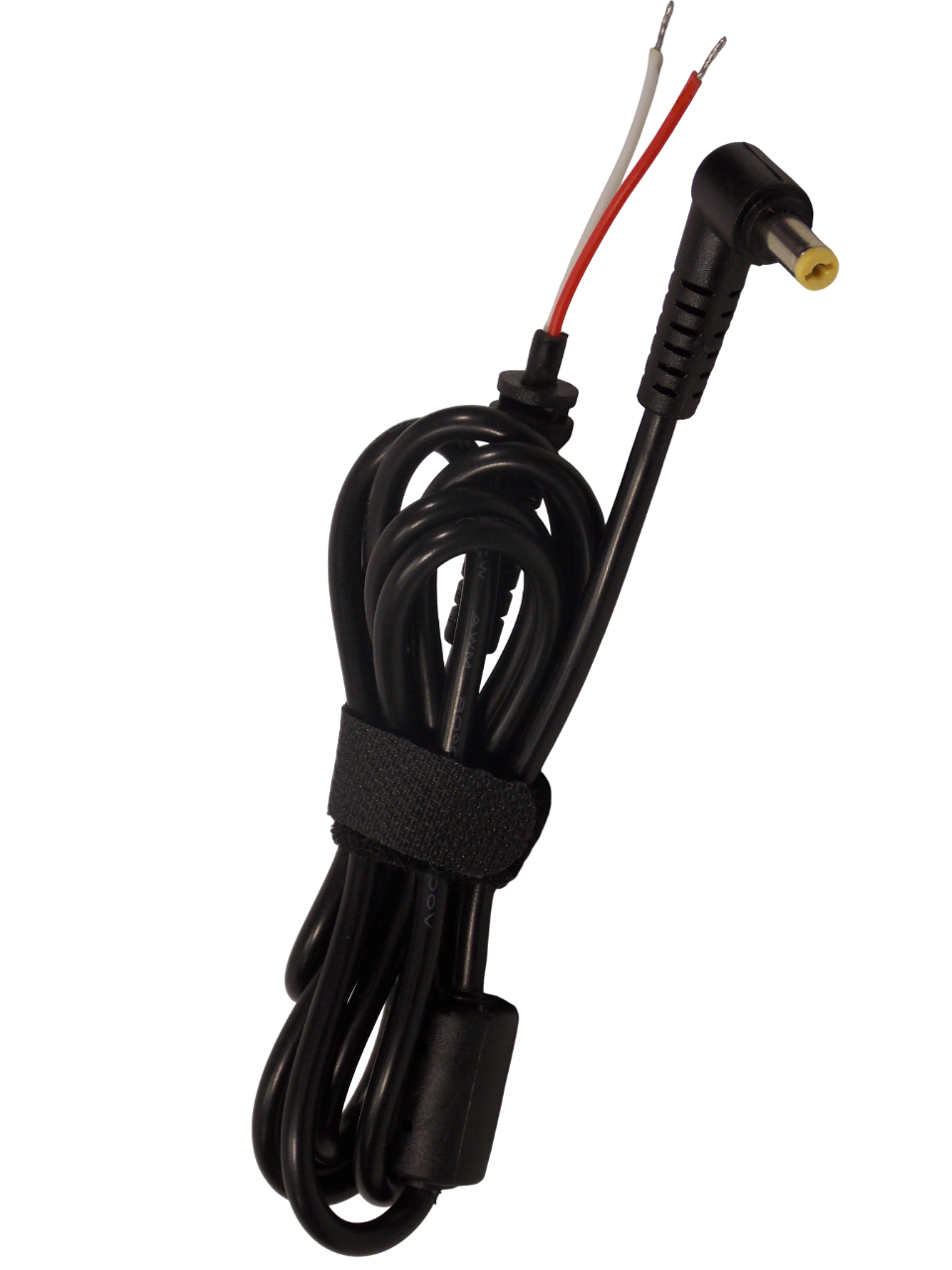 Шнур питания под пайку для ACER с размером штекера  5.5*1.7мм / 1.2 метра / черный