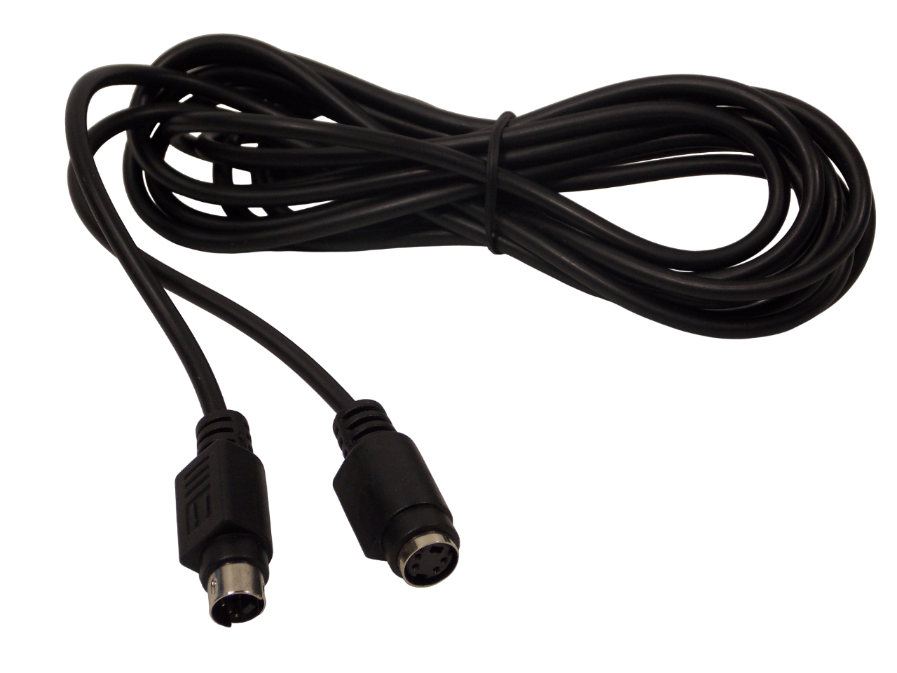 Шнур  S - Video 4pin на S - Video 4pin  гнездо / 3 метра / черный