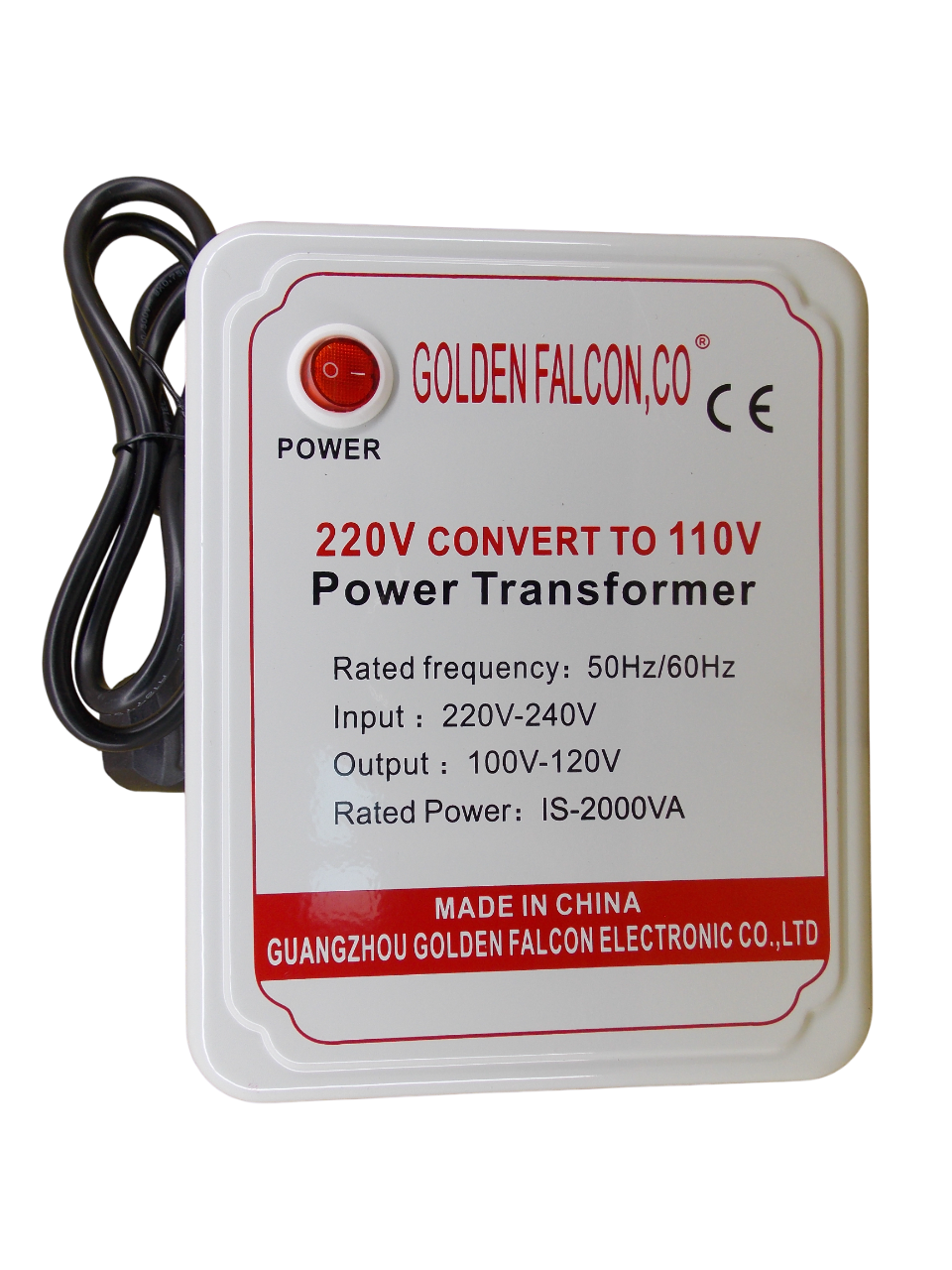 Понижающий трансформатор 220В - 110В - 2000Вт