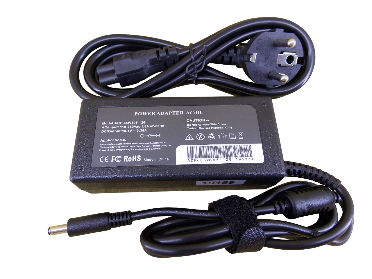 Блок питания для Dell 19.5В - 3.34А - 65Вт размер штекера 4.5*3.0мм