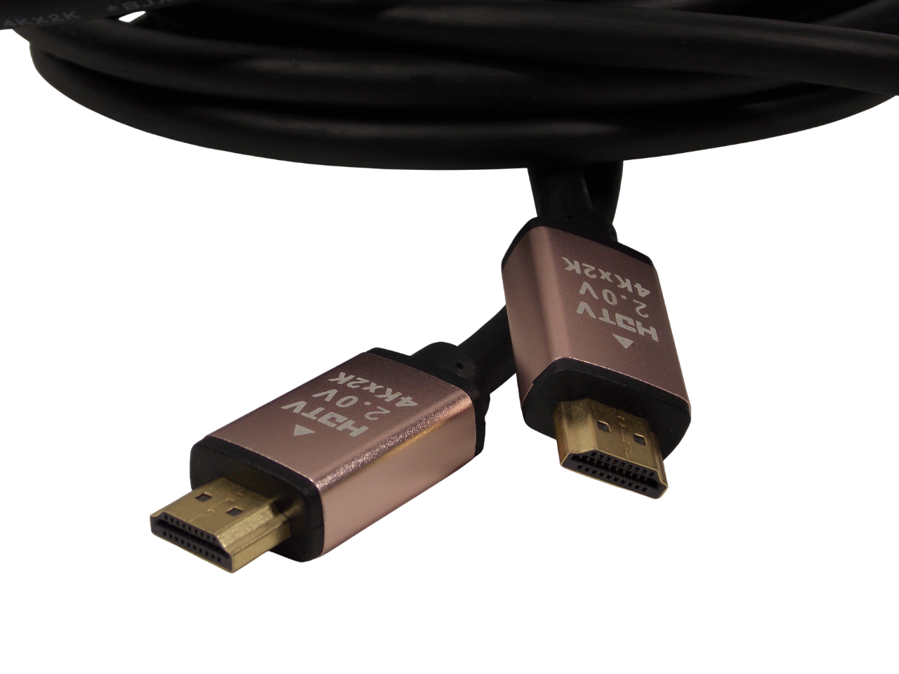 Шнур HDMI 19pin 2.0V на  HDMI 19pin  / 4K   / 5 метров  / черный 