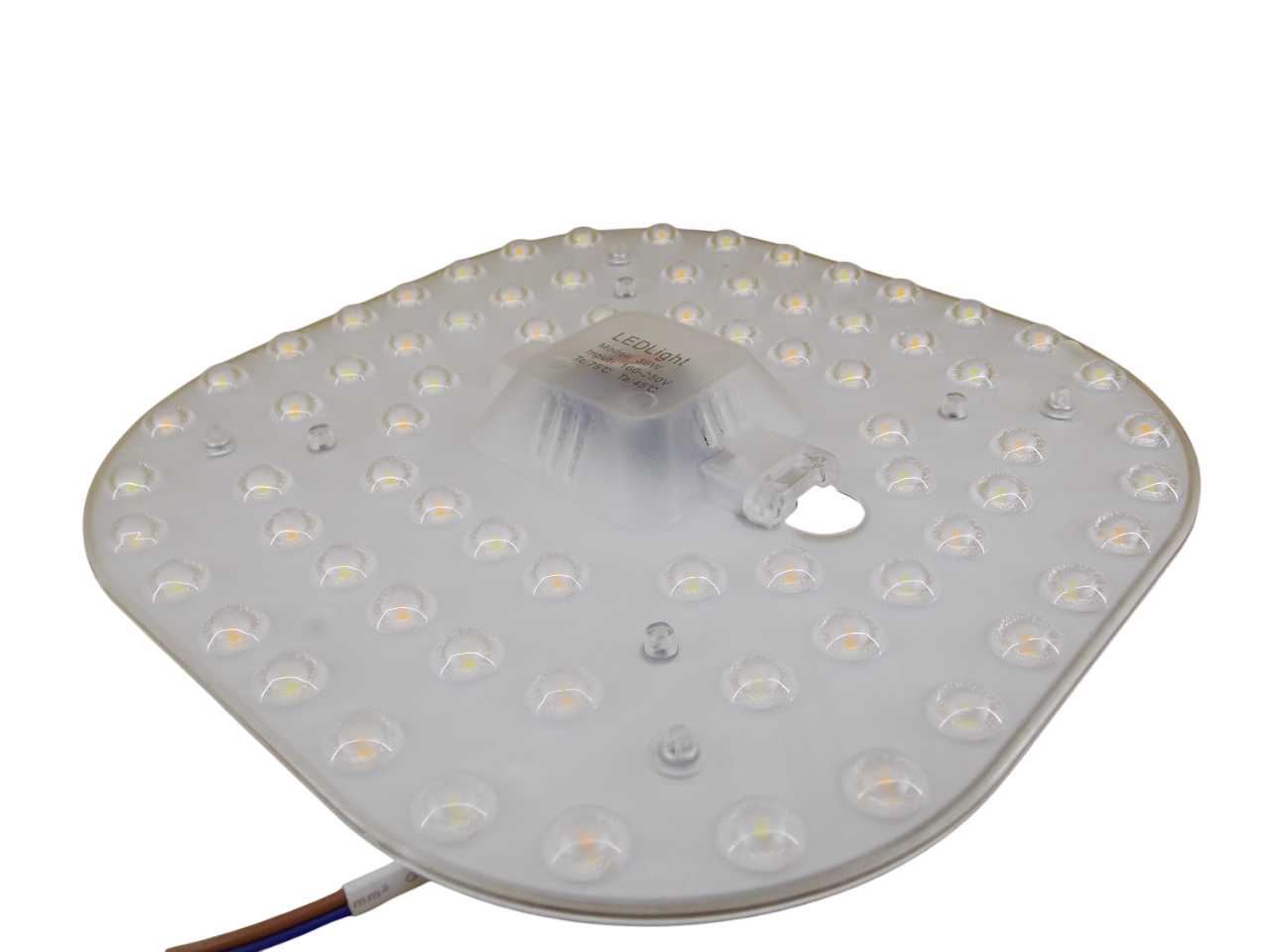 Светодиодный модуль квадратный  220В - 36Вт - 3000К - 6500К 72Led