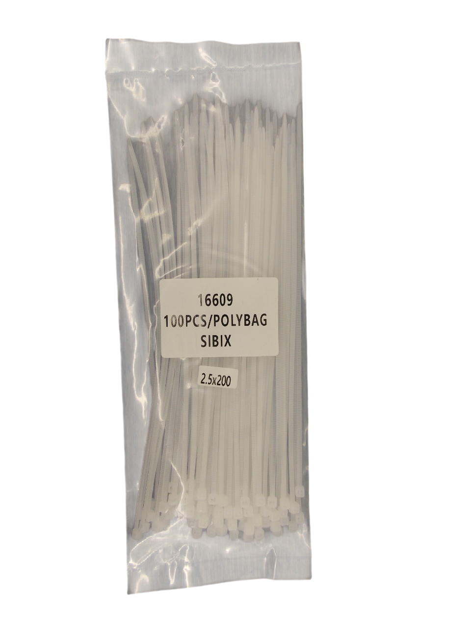 Кабельные стяжки нейлоновые 2.5х200мм / 100штук