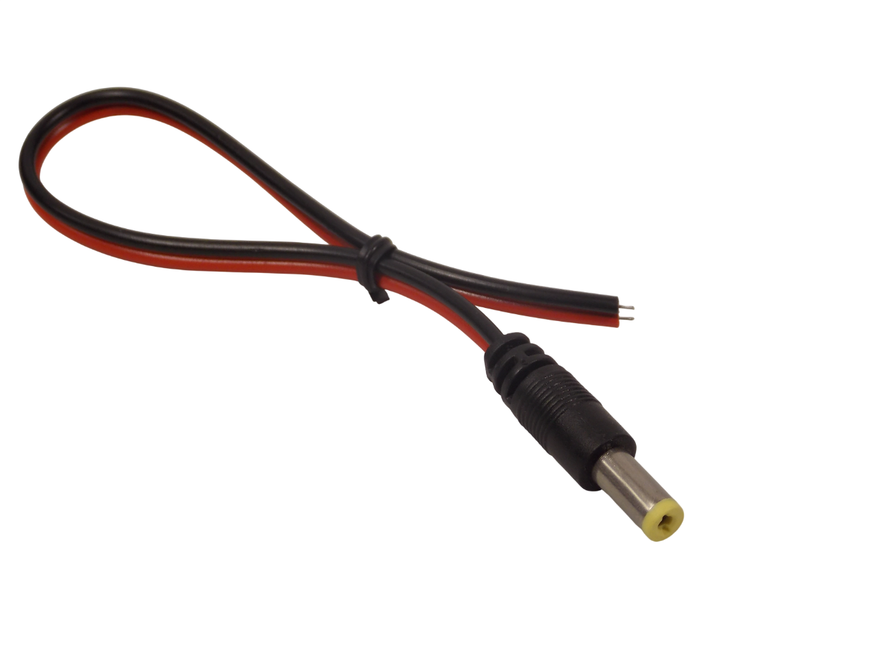 Шнур  питания под пайку с размером штекера 5.5*2.1мм / 0.2 метра 