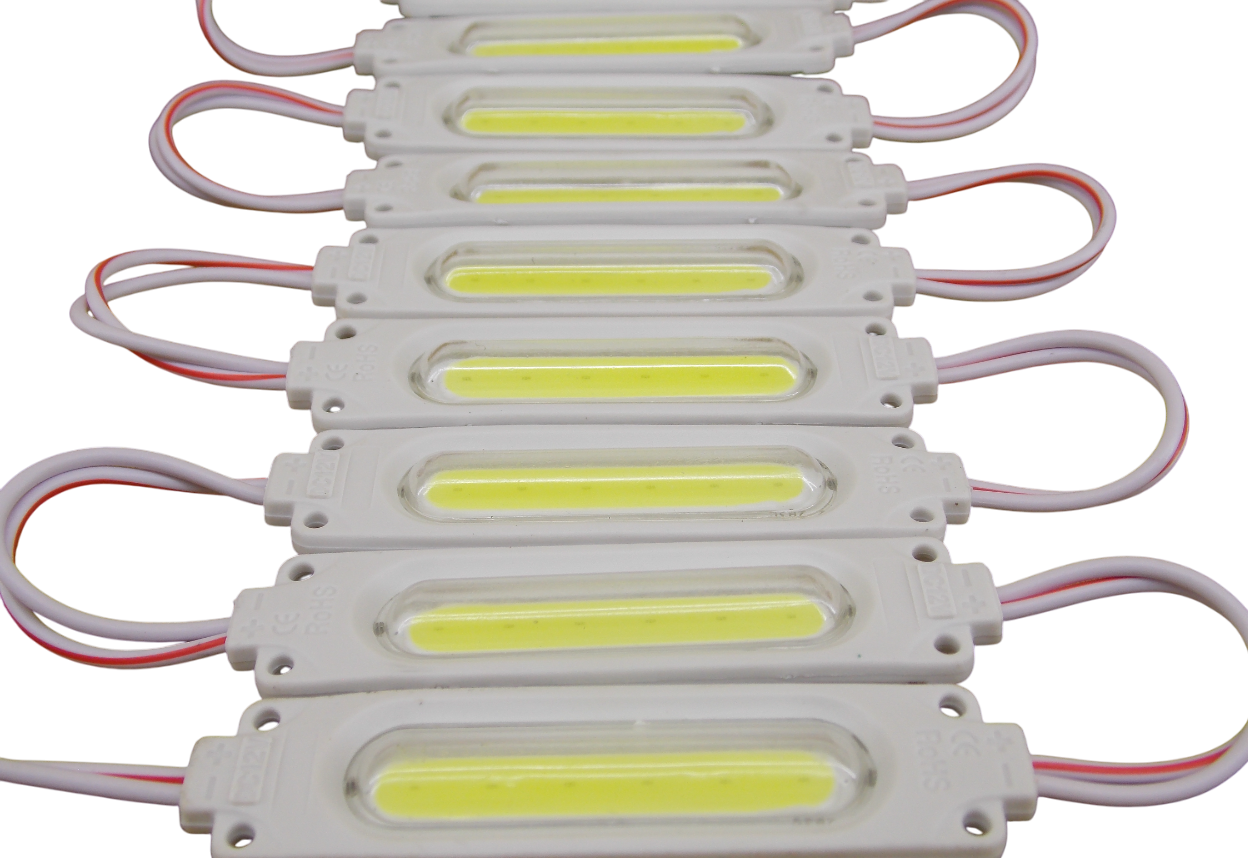 Светодиодный модуль 12В - 2Вт - 6000К  6Led