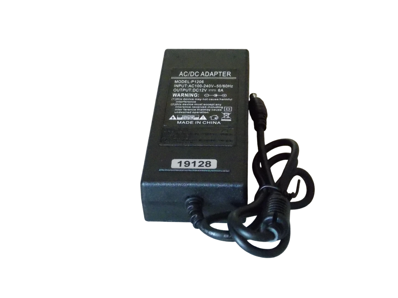  Блок питания  12В - 6A - 72Вт размер штекера 5.5*2.5мм