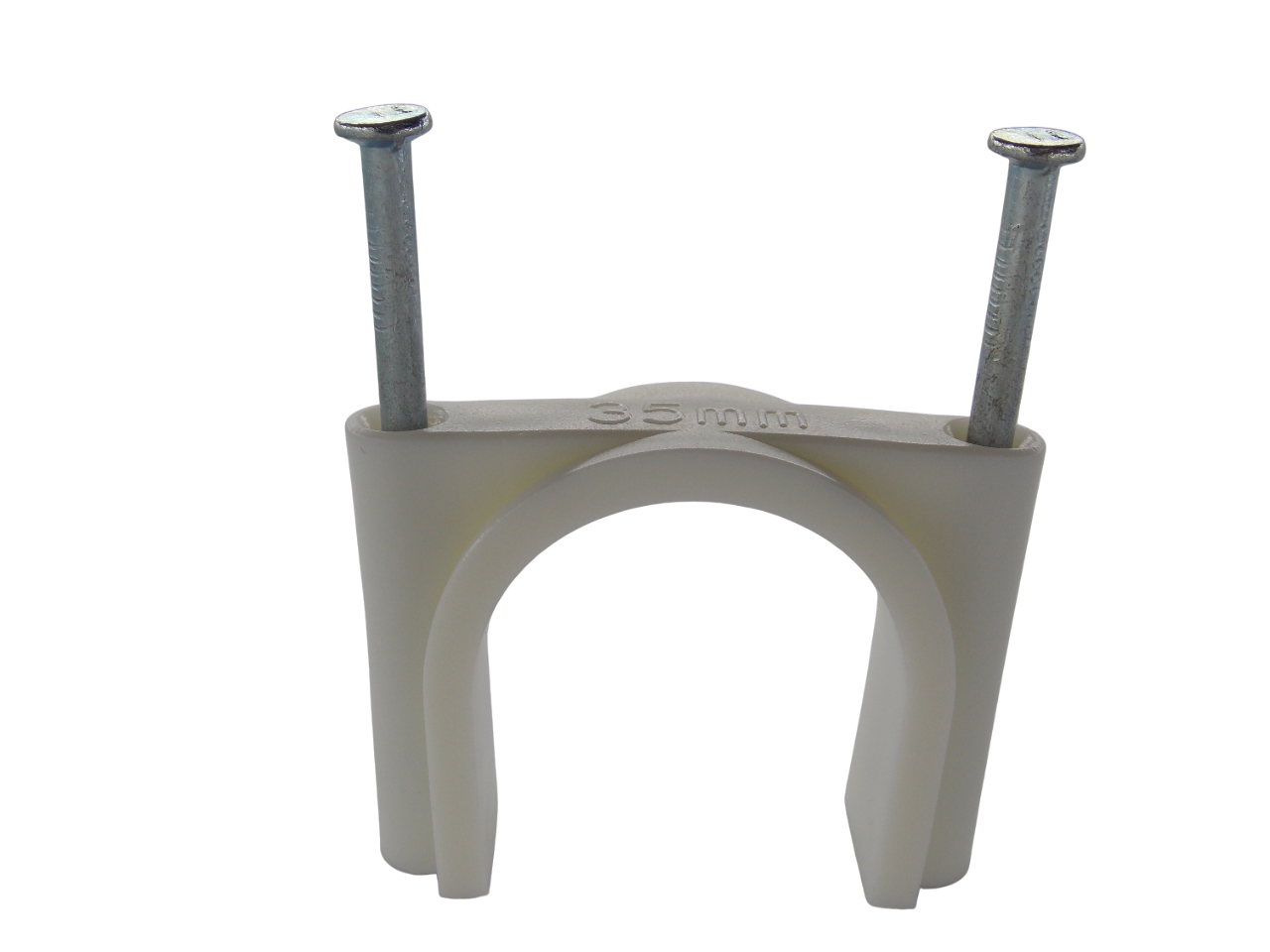 Крепеж для кабеля круглый 35мм / 10штук