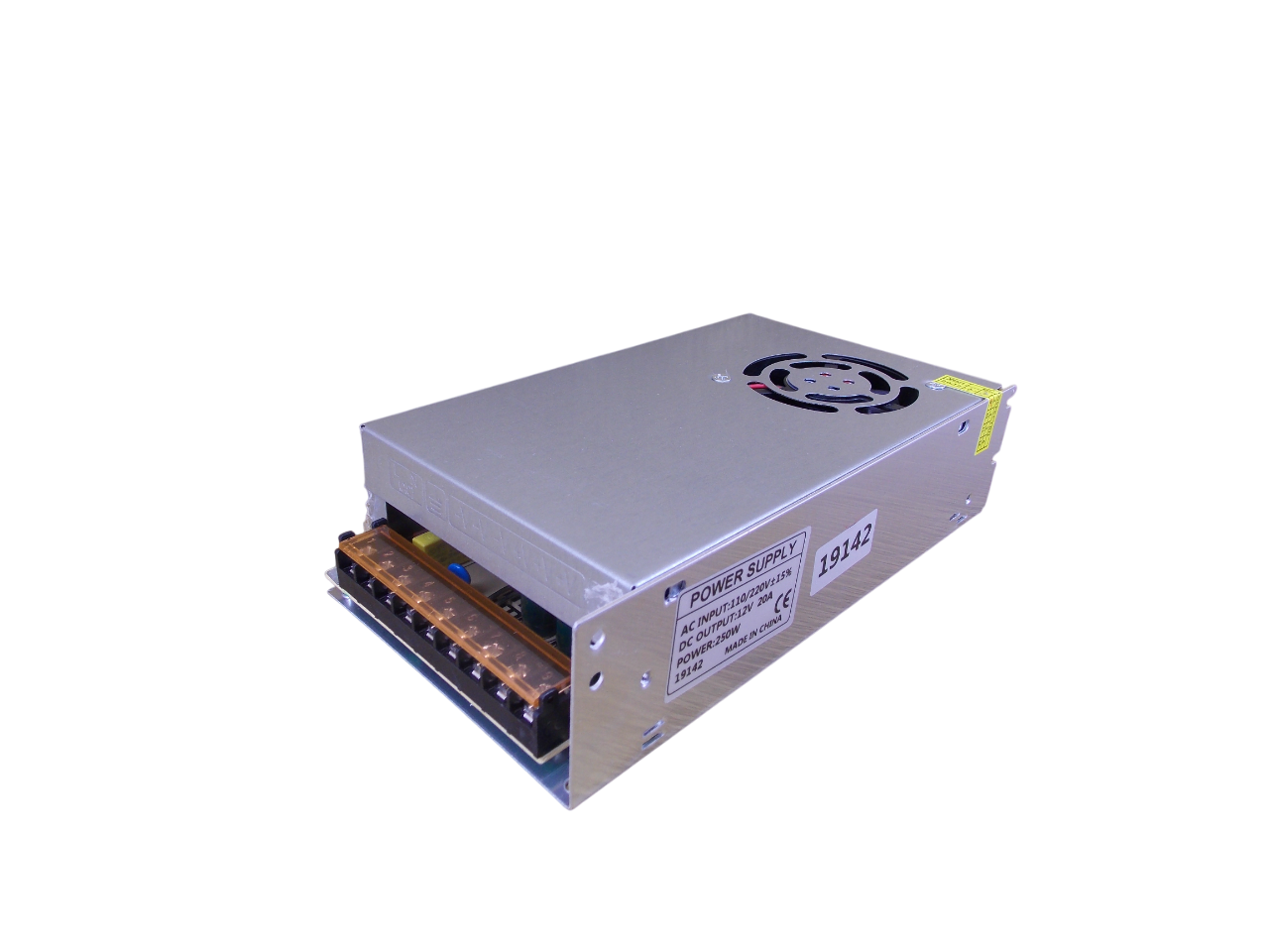 Блок питания 12В - 20А - 250Вт 