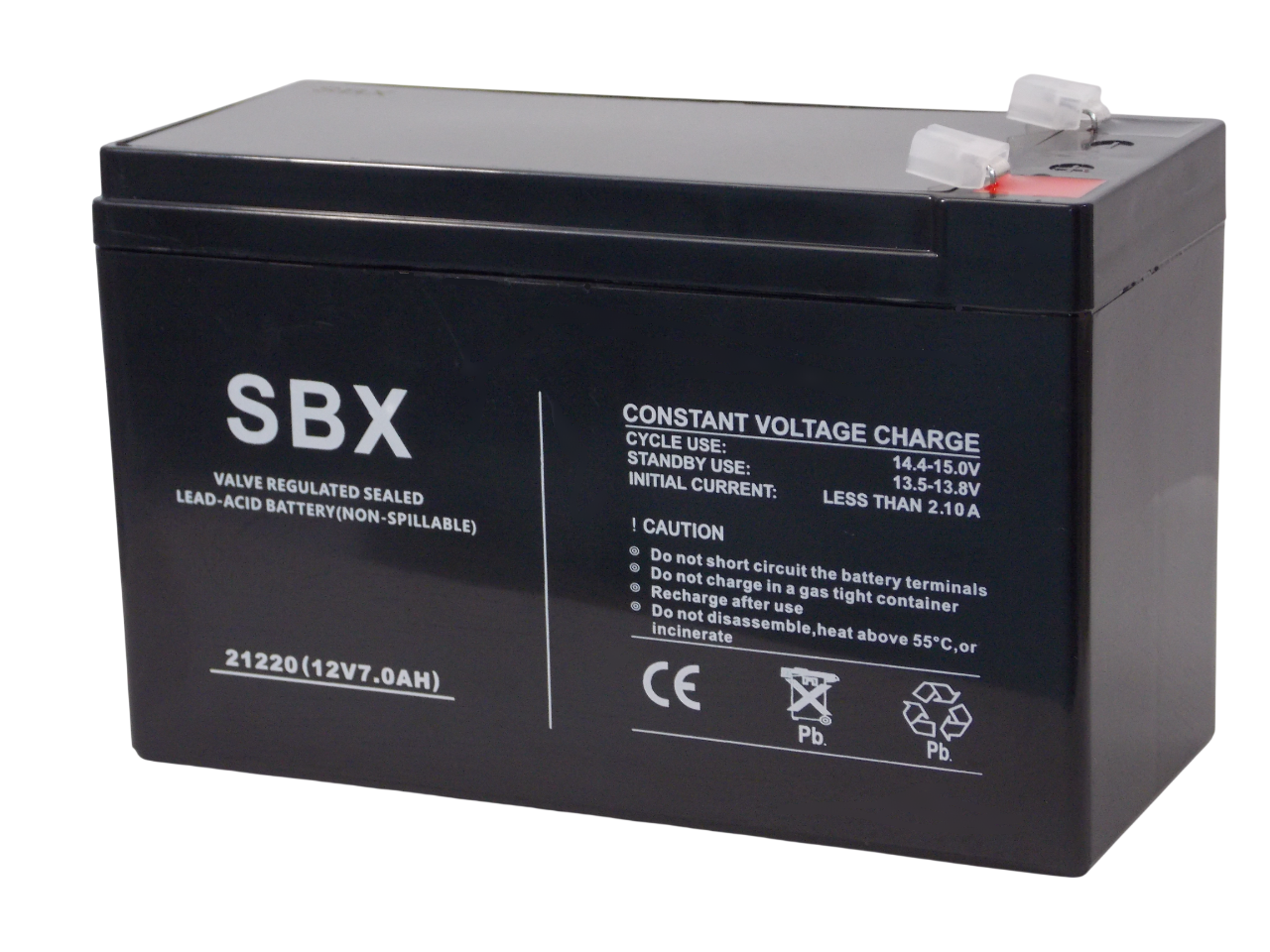 Свинцово - кислотный аккумулятор 12В - 7А/ч