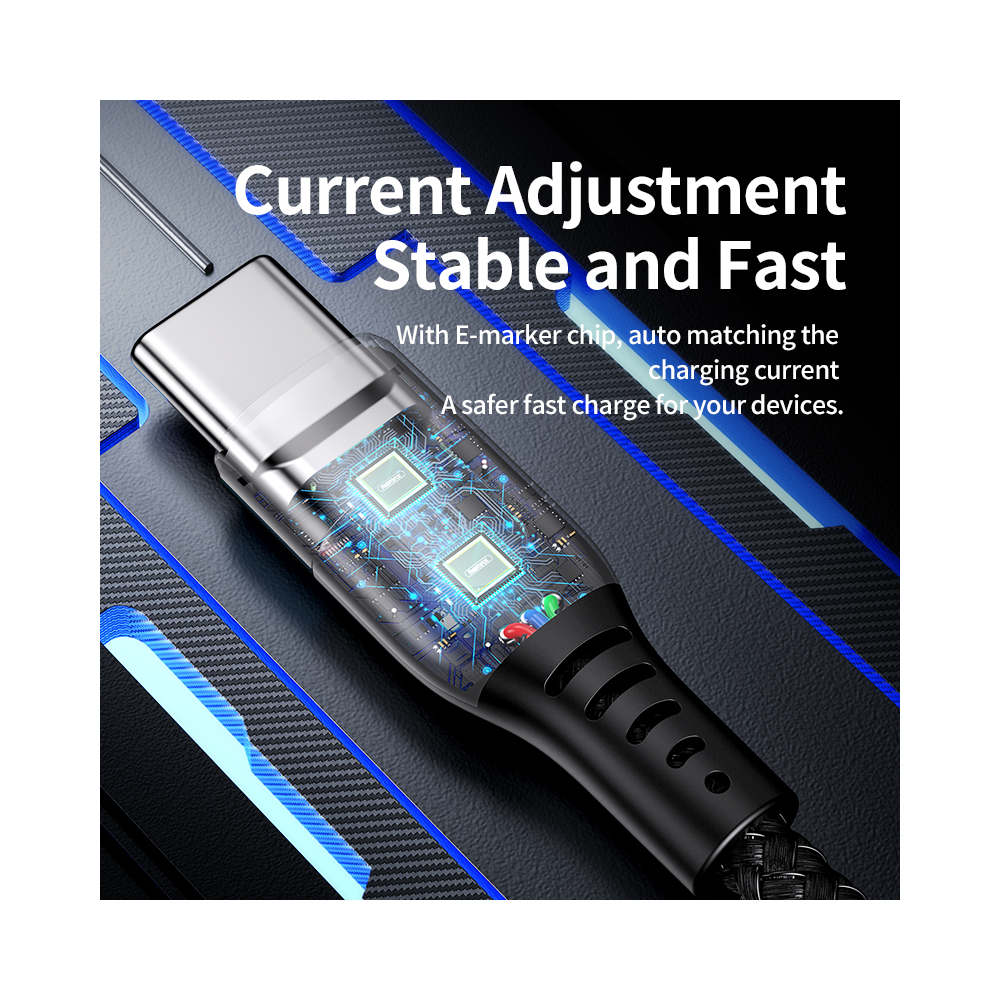 Кабель Remax RC-187c дата кабель,  Type C -  Type C