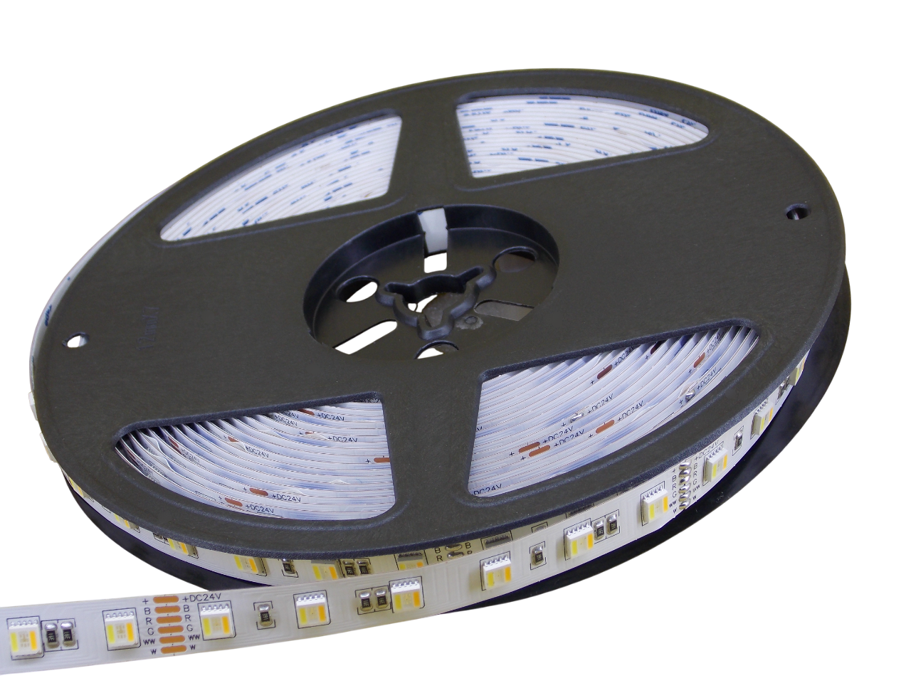 Светодиодная лента 24В - 60Led/м - 18Вт/м RGBCW 